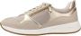 GEOX BULMYA DAMES Sneakers LICHTGOUD BEIGE - Thumbnail 2