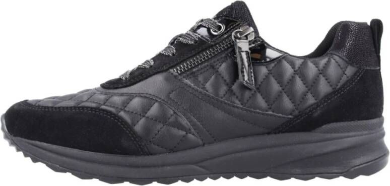 Geox Stijlvolle Damessneakers Black Dames