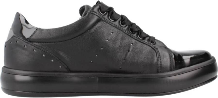 Geox Stijlvolle Damessneakers Black Dames