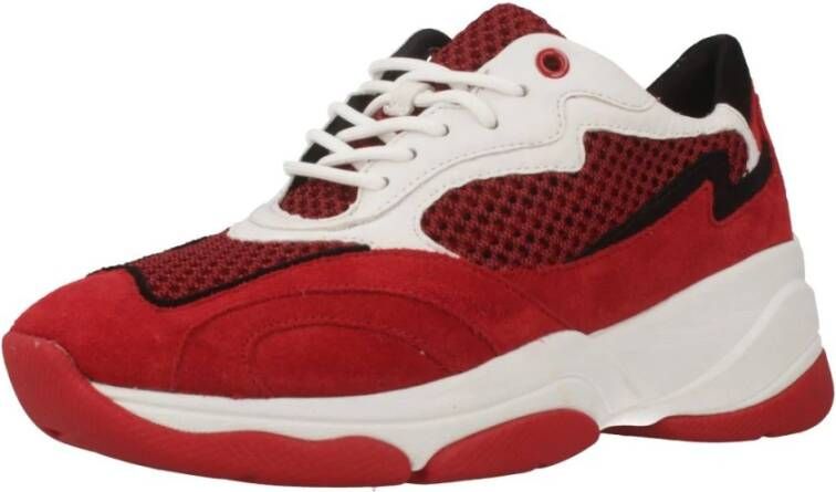 Geox Stijlvolle Damessneakers Red Dames