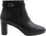 Geox Stijlvolle Enkellaars Bourbon Black Dames - Thumbnail 10