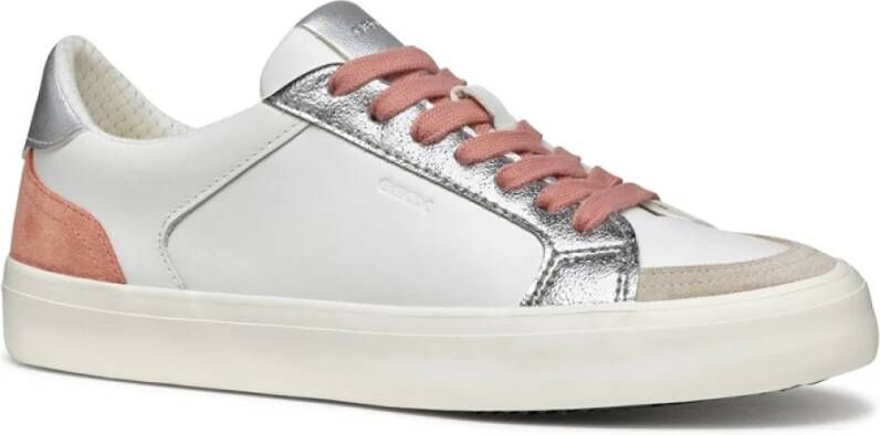 Geox Stijlvolle Herenschoenen Zwart White Dames