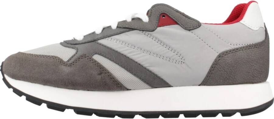 Geox Stijlvolle Herensneakers Gray Heren