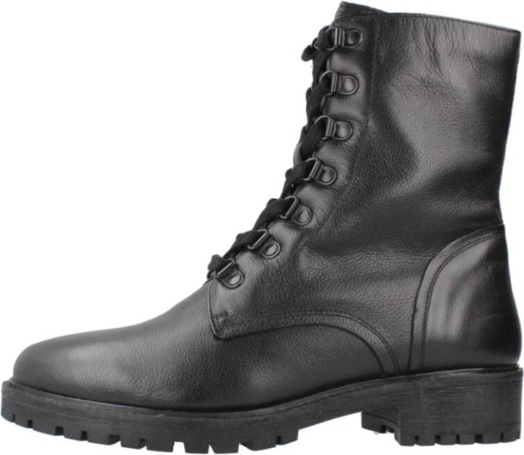 Geox Stijlvolle Lace-up Laarzen voor Vrouwen
