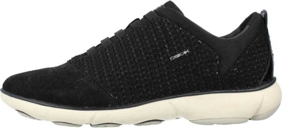 Geox Stijlvolle Nebula Damessneakers Black Dames