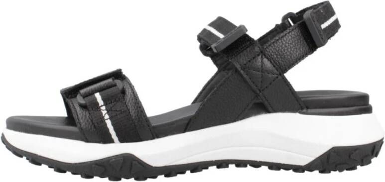 Geox Stijlvolle platte sandalen met grip