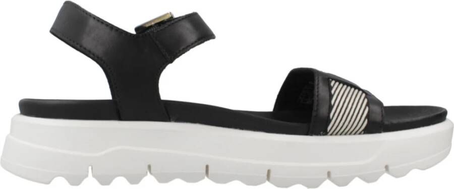 Geox Stijlvolle platte sandalen voor vrouwen