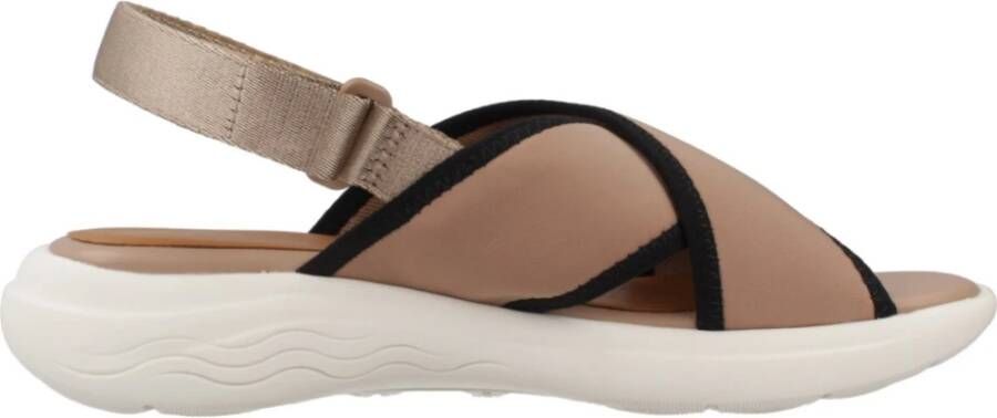 Geox Stijlvolle platte sandalen voor vrouwen