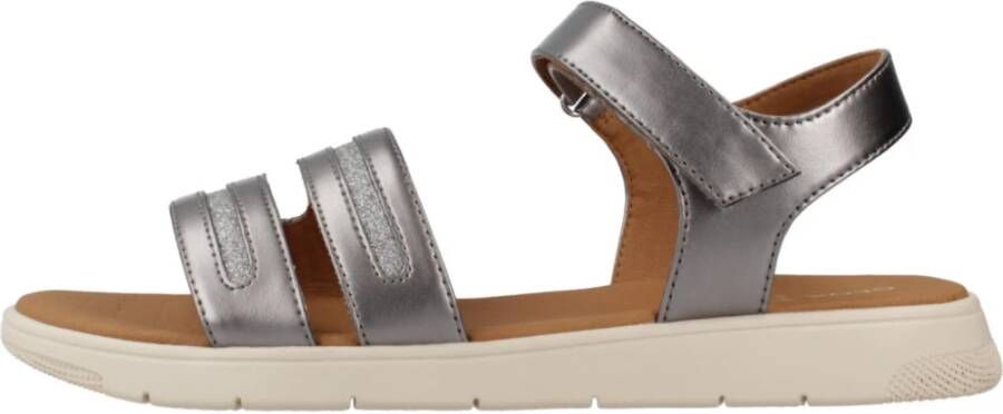 Geox Stijlvolle platte sandalen voor vrouwen