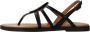 Geox Stijlvolle platte sandalen voor vrouwen Black Dames - Thumbnail 2