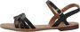 Geox Stijlvolle platte sandalen voor vrouwen Black Dames - Thumbnail 2