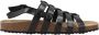 Geox Stijlvolle platte sandalen voor vrouwen Black Dames - Thumbnail 2