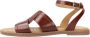 Geox Stijlvolle platte sandalen voor vrouwen Brown Dames - Thumbnail 2