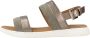 Geox Stijlvolle Platte Sandalen voor Vrouwen Gray Dames - Thumbnail 2