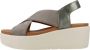 Geox Stijlvolle Platte Sandalen voor Vrouwen Multicolor Dames - Thumbnail 2