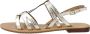 Geox Stijlvolle platte sandalen voor vrouwen Yellow Dames - Thumbnail 2