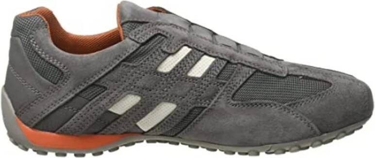 Geox Slip-on sneakers UOMO SNAKE Slipper vrijetijdsschoen met sierstiksels en speciale membraan - Foto 3