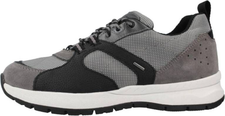 Geox Stijlvolle Sneakers voor Modieuze Vrouwen Gray Dames