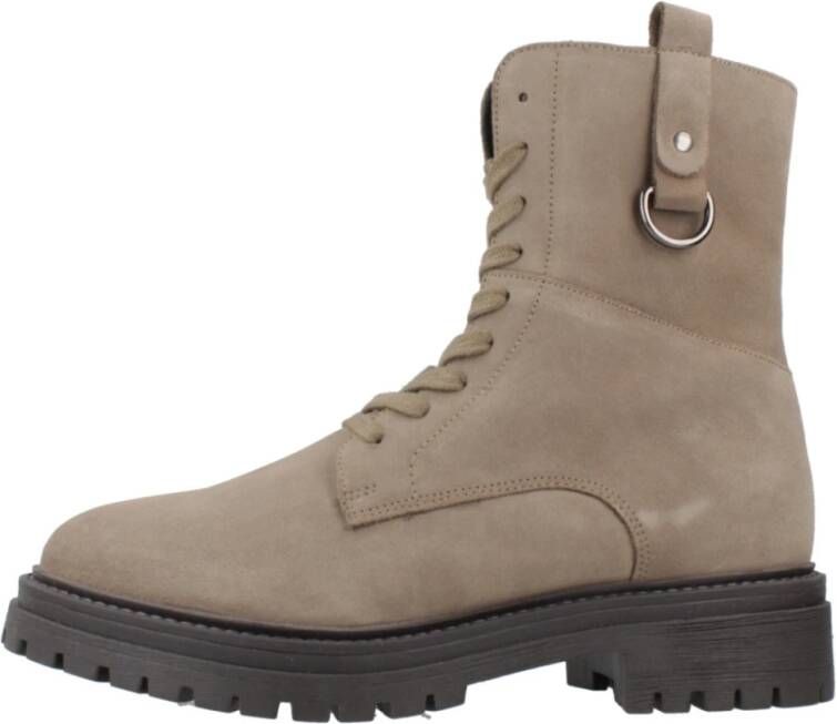 Geox Stijlvolle Veterschoenen met Iridea-detail