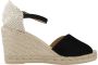 Geox Stijlvolle Wedges voor Vrouwen Black Dames - Thumbnail 2