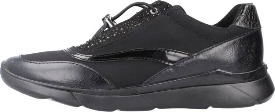 Geox Stijlvolle Winter Sneakers voor Vrouwen Black Dames