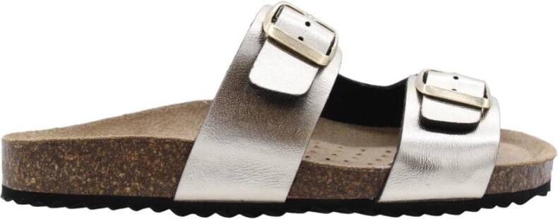 Geox Stijlvolle Zomer Slippers Gray Dames