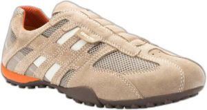 Geox Slip-on sneakers UOMO SNAKE met modieuze siernaden en speciale -membraan