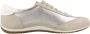 GEOX VEGA DAMES Sneakers LICHT TAUPE LICHTGOUD - Thumbnail 10