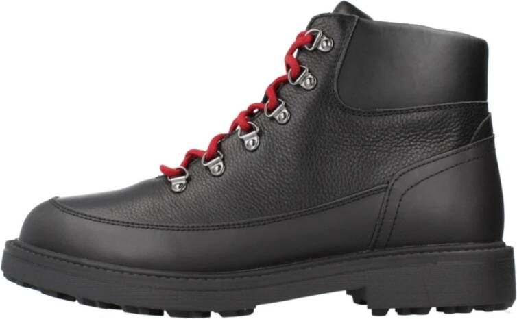 Geox Veterschoenen met Lagorai + Grip Black Heren