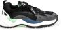Geox Vetersneakers met ronde neus Black - Thumbnail 1