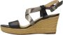 Geox Espadrilles Soleil B Black Dames - Thumbnail 1