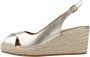 GEOX Panarea Espadrilles Goud 1 2 Vrouw - Thumbnail 2