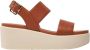Geox Wig Sandalen Brown Dames - Thumbnail 2