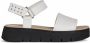 Geox Witte platte sandalen voor vrouwen White Dames - Thumbnail 1