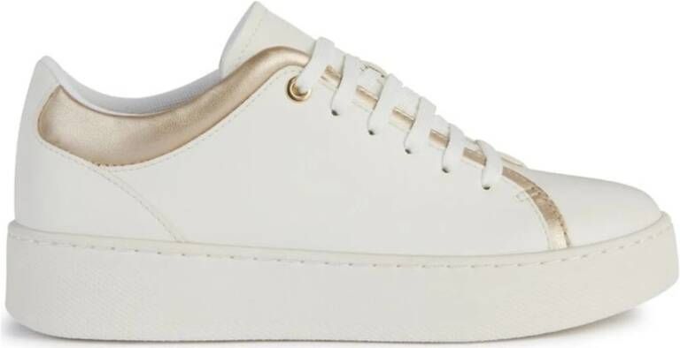 Geox Witte Skyely Sneakers voor Vrouwen White Dames