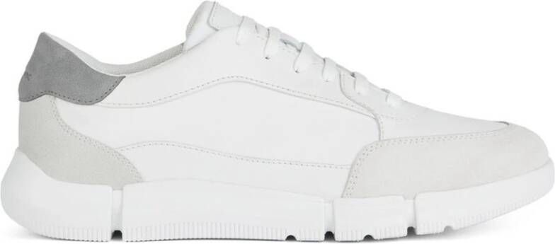 Geox Witte Sneakers voor Mannen White Heren