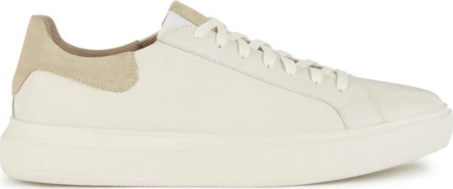 Geox Witte Sneakers voor Mannen White Heren