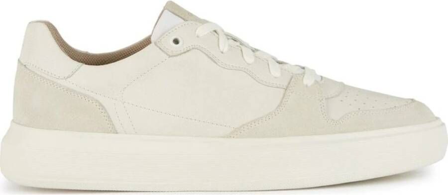 Geox Witte Sneakers voor Mannen White Heren