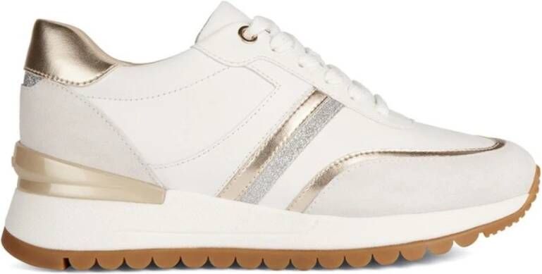 Geox Witte Sneakers voor Vrouwen White Dames
