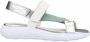 Geox Comfortabele platte sandalen voor vrouwen White Dames - Thumbnail 1
