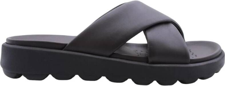Geox Zomer Sliders voor Mannen Black Heren