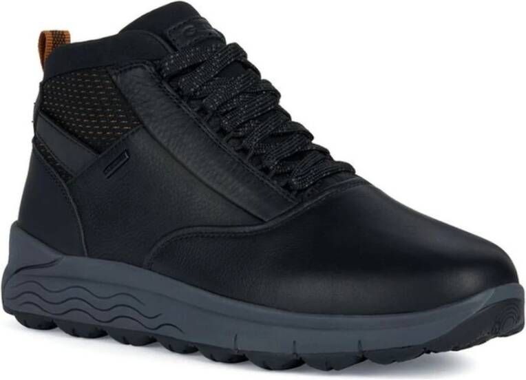 Geox Zwarte ABX Booties Spherica 4x4 Black Heren