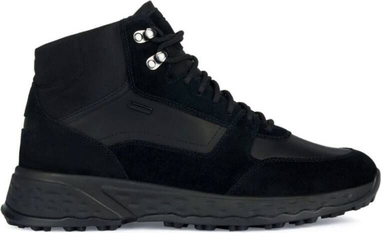 Geox Zwarte ABX Sport Sneakers Black Heren