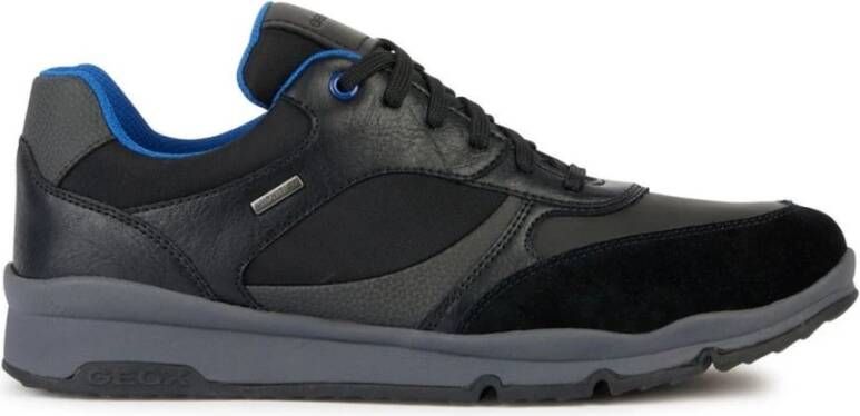 Geox Zwarte ABX Sport Sneakers Black Heren