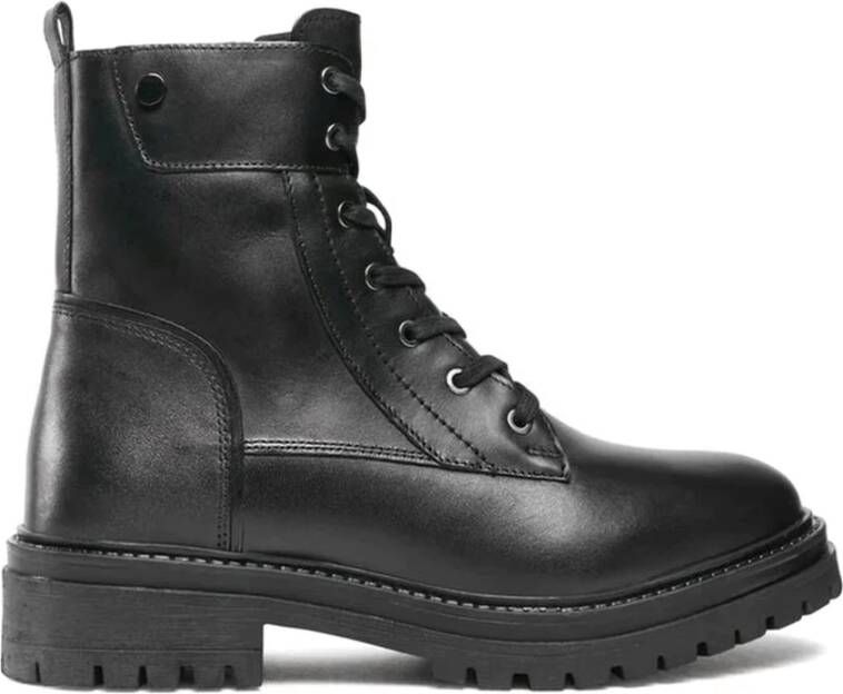 Geox Bikerboots met vetersluiting model 'IRIDEA'