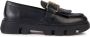 Geox Zwarte loafers voor dames Black Dames - Thumbnail 2