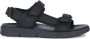 Geox Zwarte platte sandalen voor mannen Black Heren - Thumbnail 1