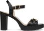 Geox Zwarte platte sandalen voor vrouwen - Thumbnail 1