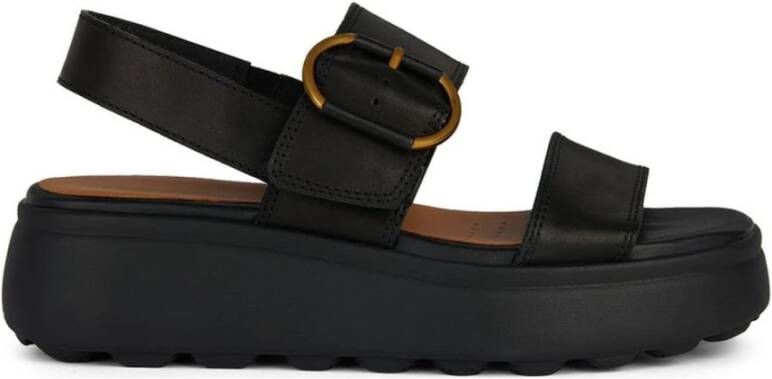 Geox Sandalen D SPHERICA EC4.1 S B zomerschoen sandaal plateauhak met modieuze zool