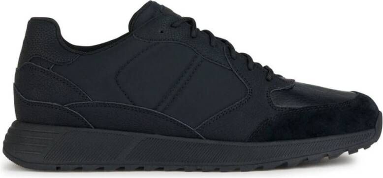 Geox Zwarte sneakers voor heren Black Heren